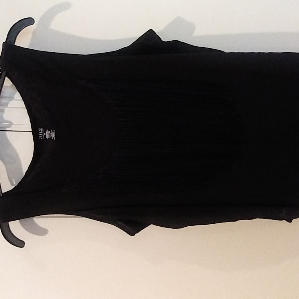 A.n.a fringe sleeveless blouse